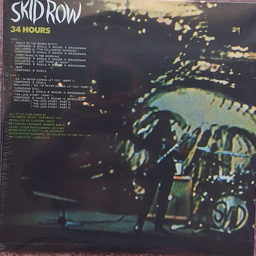 Skid Row 34 Hours LP mint sealed 1971 Epic Records
