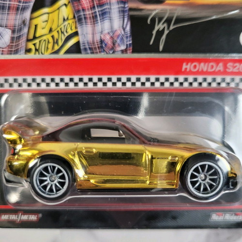 Hot Wheels Honda S2000 Gold RLC new