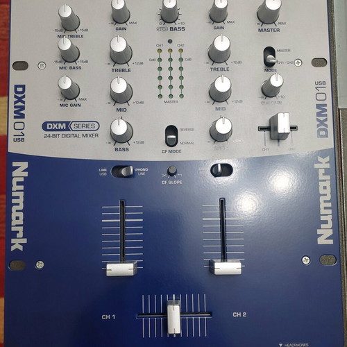 Numark DJ mixer DXM01USB used