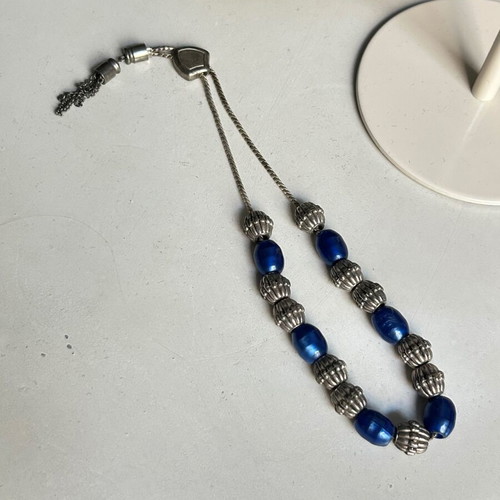 Komboloi old handmade worry beads used