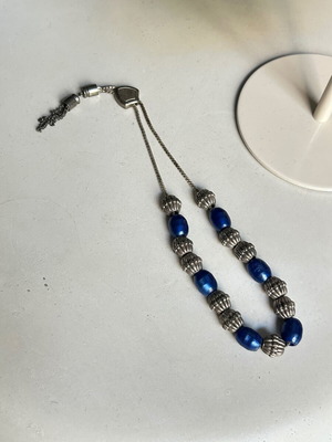 Komboloi old handmade worry beads used