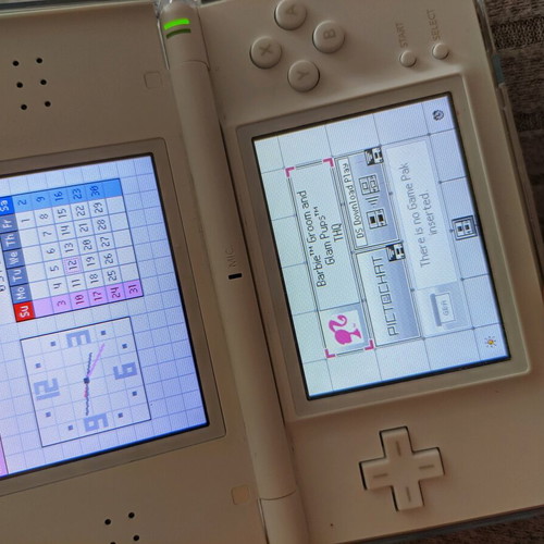 DS Game Barbie Groom and Glam Pups used for Nintendo DS