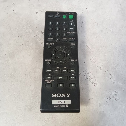 Sony RMT D179P DVD player remote control used, fully functional