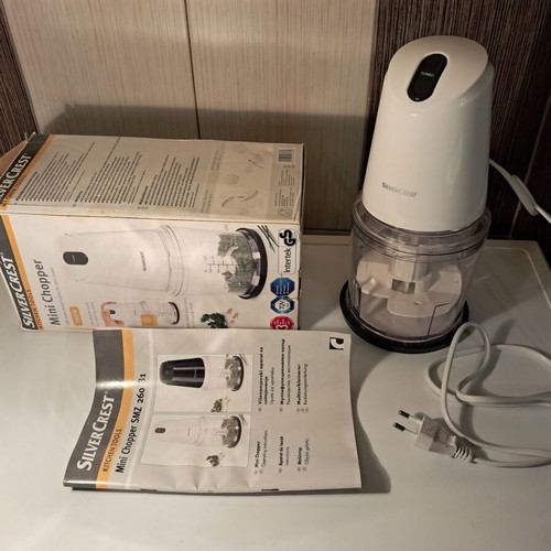 Mini Chopper SilverCrest SMZ 260 B1 new electric food processor