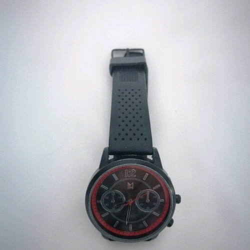 MVMT Powerlane men's watch like new with chronograph and black rubber strap