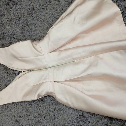 Wedding baptism dress champagne color size M like new