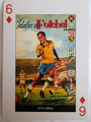 Zito Brazil collectible card new