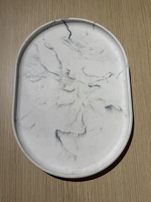 Δίσκος Zara Home με μαρμάρινη υφή