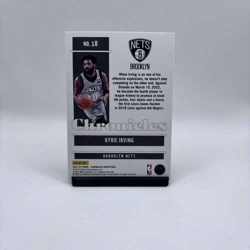 Kyrie Irving Chronicles 2021-22 card like new