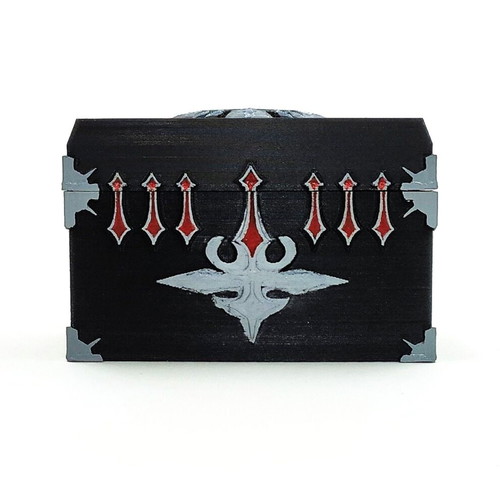 Kingdom Hearts Black Box 3D printed chest new, hand painted
