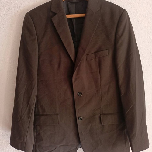 Костюм Esprit от вълна като ново, кафяв, размер 52