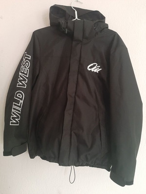 Wild West jacket size L new, black, waterproof with cotton lining
