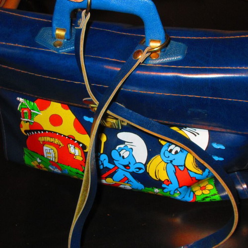 Student Bag The Smurfs New from 80s
