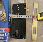 Domus Export Mortise Lock 45mm for Wooden Door New