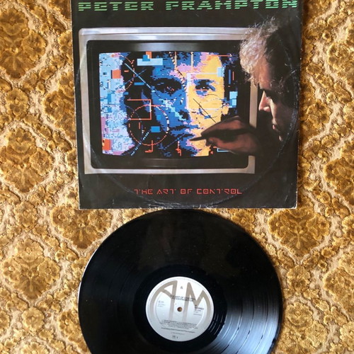 Peter Frampton The Art of Control vinyl record used, 1982 LP A&M Records