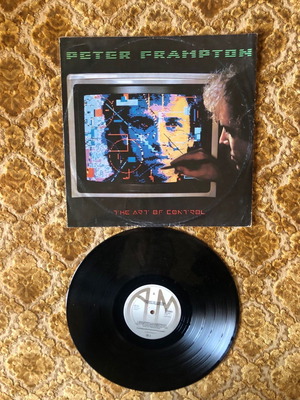 Peter Frampton The Art of Control vinyl record used, 1982 LP A&M Records