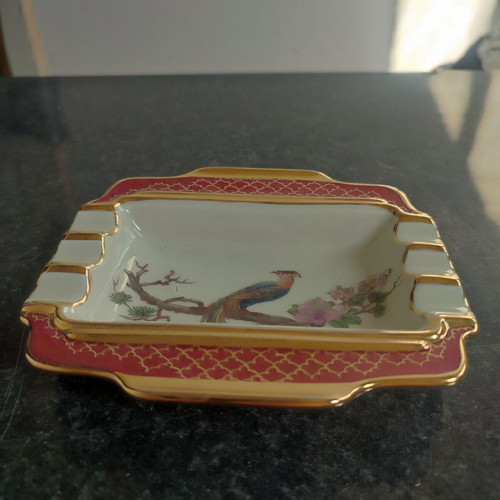 Vintage porcelain ashtray Thomas Marktredwitz used, Germany
