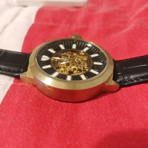 Invicta Corduba 7136 vintage men's watch used, automatic skeleton