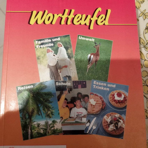 Wortteufel German language learning book used