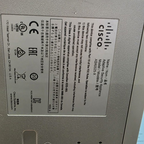 Cisco ASA 5525-X Enterprise Firewall with Rack Mounts
