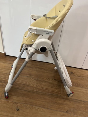 Peg-Perego high chair with tray and cushion