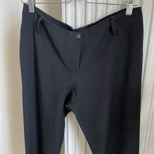 Classic low rise pants, black, size M 38 10