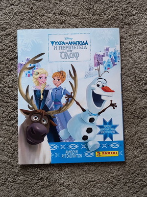 Panini album Frozen Olaf Adventure new with stickers