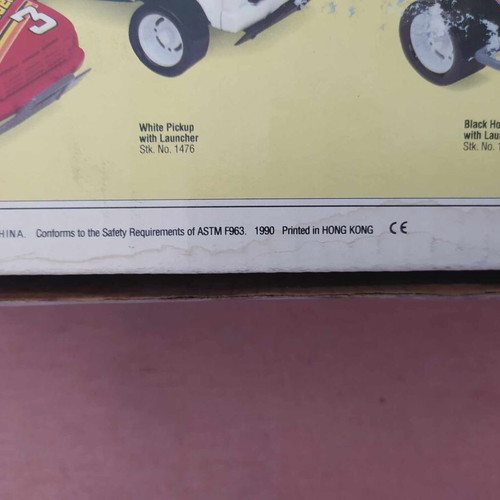 Tyco 1990 Gyro Powered Sidewinders Stunt Vehicle new