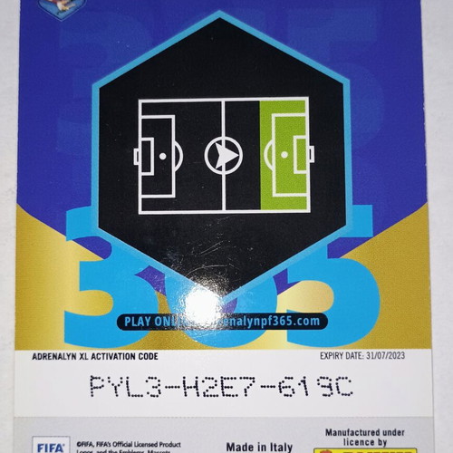 Kylian Mbappé Panini FIFA 365 Adrenalyn XL 2022-2023 collectible card used