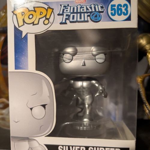 Marvel Silver Surfer 563 Fantastic Four Funko Pop like new