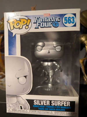 Marvel Silver Surfer 563 Fantastic Four Funko Pop like new