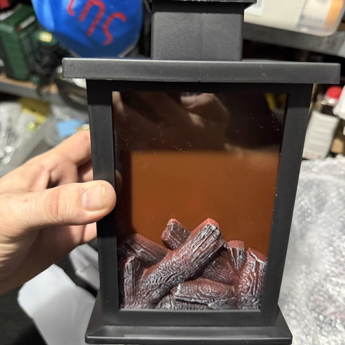 LED lantern with flame effect TH-797 decorative light