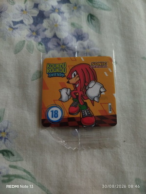 Koukouroukou Friends Sonic the Hedgehog αυτοκόλλητο Νο. 18