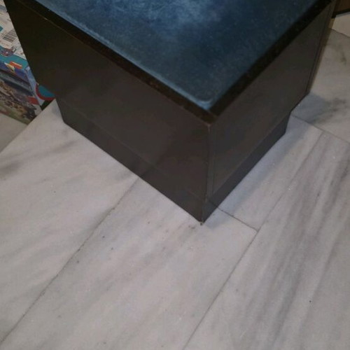 Stool with cushion used, solid wood