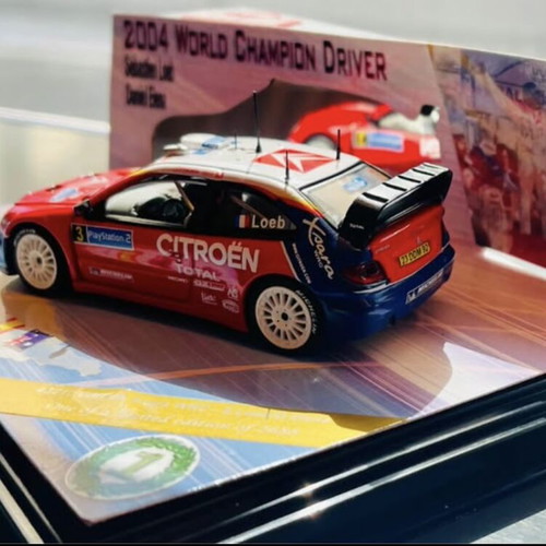 Citroen Xsara World Champion Driver Diorama 1/43 new, numbered