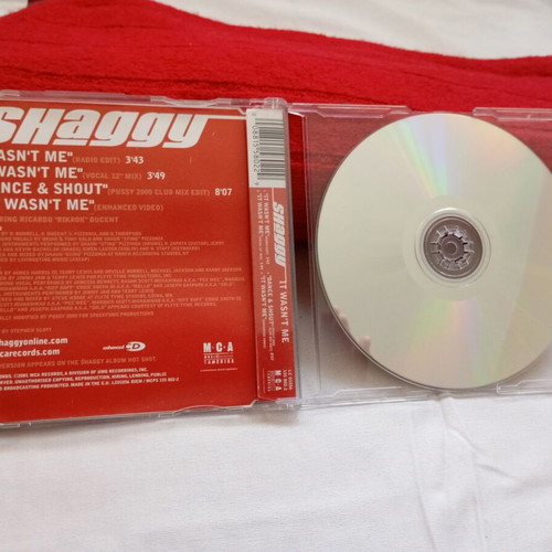 Shaggy It Wasn't Me CD Single 2001, reggae