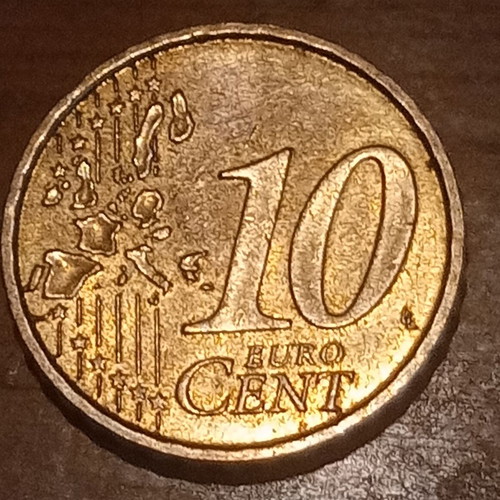 10 Cent Coin 2002 like new, minted in France
