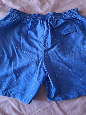 Waves Polo men's swim shorts like new, size XXL, blue multicolor