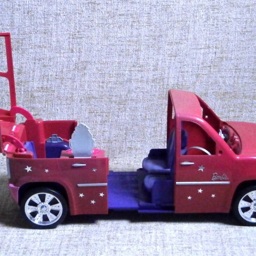 Barbie Mattel SUV playset used without box 2010