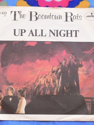 The Boomtown Rats Up All Night single used, rock new wave