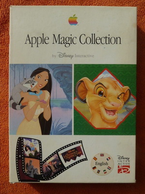 Apple Magic Collection by Disney Interactive vintage 3 CD-ROM box like new