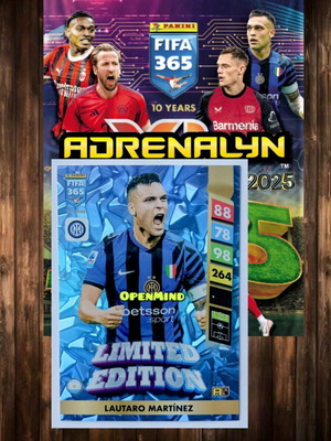 Lautaro Martinez Limited Edition Fifa 365 2025 Andrenalyn XL card new