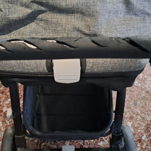 Cangaroo stroller used with accessories and storage basket