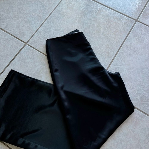 Satin low-rise palazzo pants size M excellent condition
