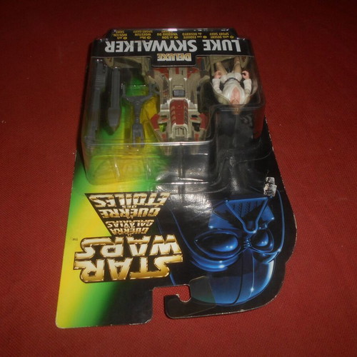 Star Wars Deluxe Luke Skywalker figure new sealed 1996 Kenner