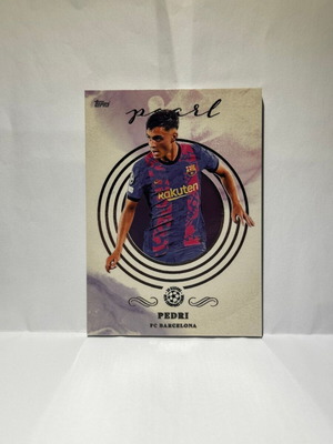 2021-22 Topps Pearl Pedri collectible card new
