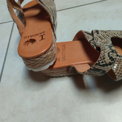 Animal Print Sandals I Love Sandals size 36 new, comfy summer style