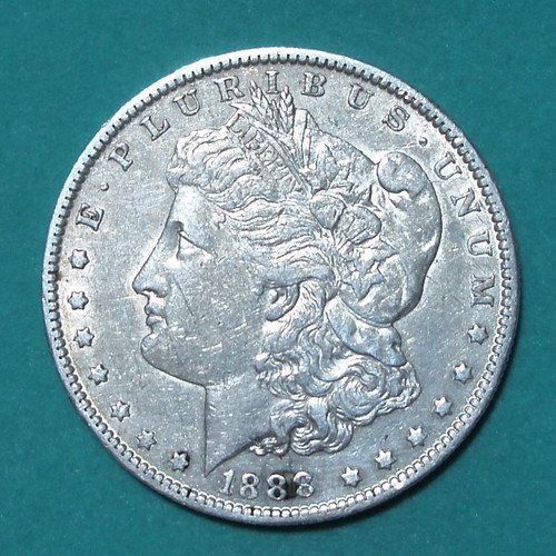 Ασημένιο Αμερικανικό Δολάριο Morgan Dollar 1888 μεταχειρισμένο