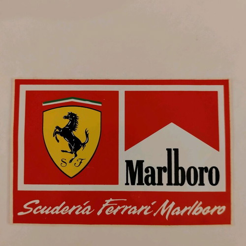 COLLECTIBLE STICKER FERRARI MARLBORO 1997