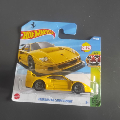 Hot Wheels Ferrari F40 sealed like new